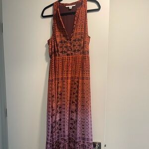 Silk DVF multi-colored dress